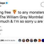 lady gaga tweet